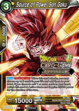 Source of Power Son Goku P-053 Promo Foil