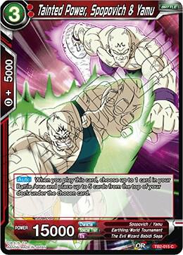 Tainted Power, Spopovich & Yamu TB2-015 Common
