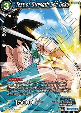 Test of Strength Son Goku TB2-020 Rare