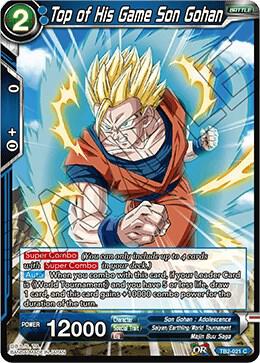 Top of His Game Son Gohan TB2-021 Common