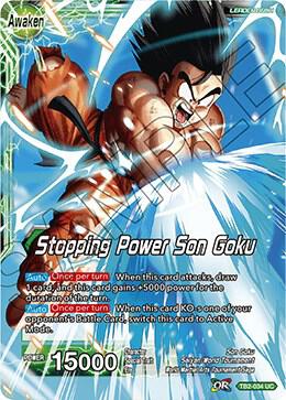 Son Goku // Stopping Power Son Goku TB2-034 Uncommon