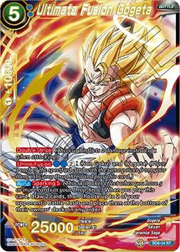 Ultimate Fusion Gogeta SD6-04 Starter Rare