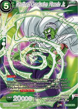 Destined Conclusion Piccolo Jr. (SPR) TB2-039 Special Rare