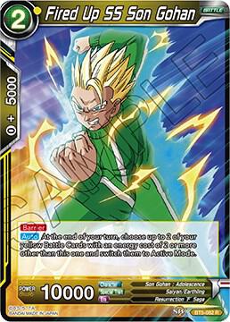 Fired Up SS Son Gohan BT5-082 Rare