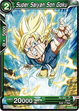 Super Saiyan Son Goku (Green) BT5-056 Common