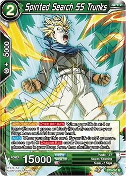 Spirited Search SS Trunks BT5-060 Rare
