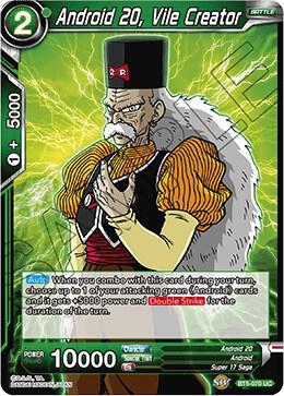 Android 20, Vile Creator BT5-070 Uncommon