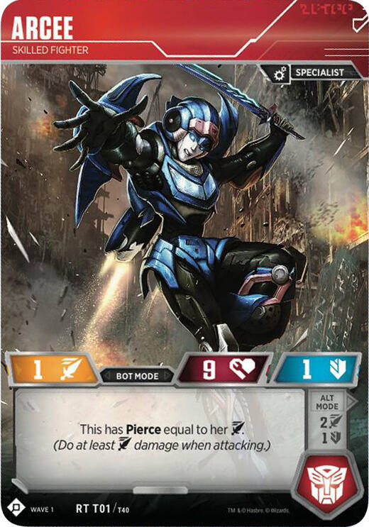 Transformers TCG: Wave 1 Singles 1/2