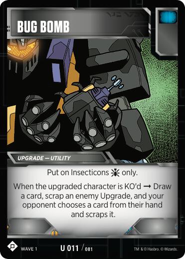 Transformers TCG: Wave 1 Singles 1/2