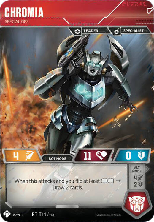 Transformers TCG: Wave 1 Singles 1/2