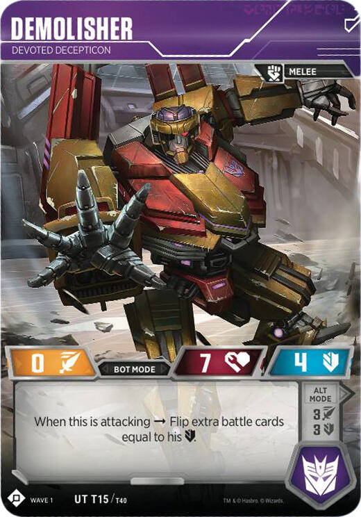 Transformers TCG: Wave 1 Singles 1/2