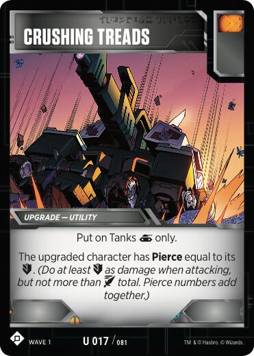 Transformers TCG: Wave 1 Singles 1/2