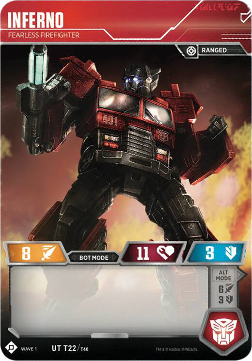 Transformers TCG: Wave 1 Singles 1/2