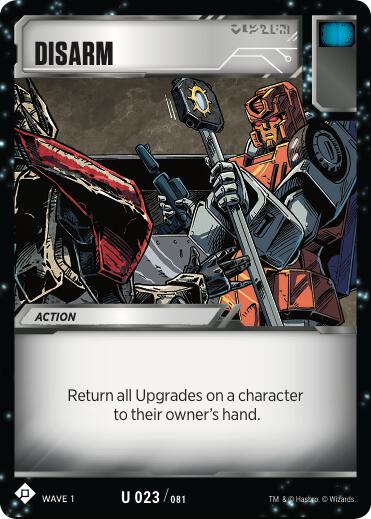 Transformers TCG: Wave 1 Singles 1/2