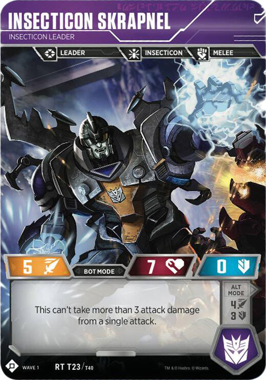 Insecticon Skrapnel - Insectic 23 Rara
