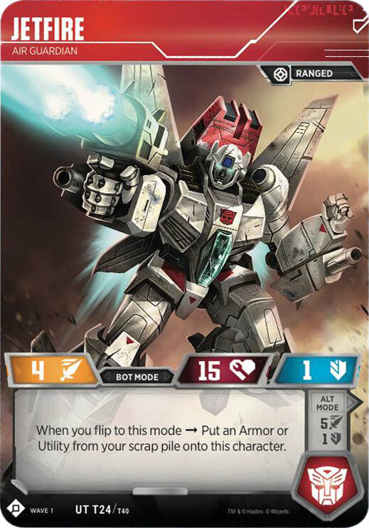 Jetfire - Guardián Aéreo 24 Poco Común