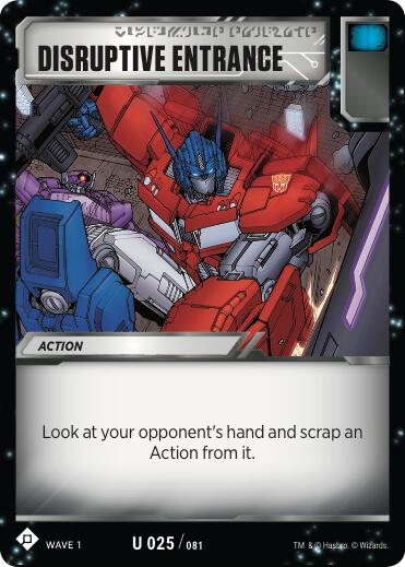 Transformers TCG: Wave 1 Singles 1/2