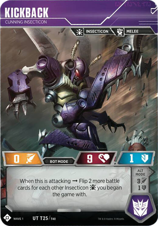 Transformers TCG: Wave 1 Singles 1/2