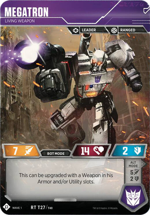Transformers TCG: Wave 1 Singles 1/2