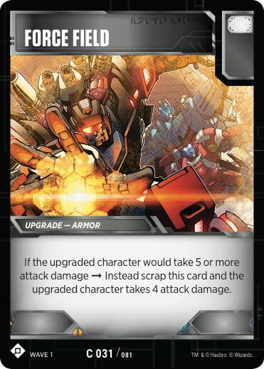 Transformers TCG: Wave 1 Singles 1/2