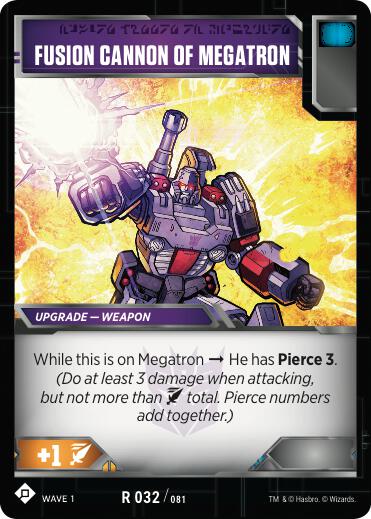 Transformers TCG: Wave 1 Singles 1/2