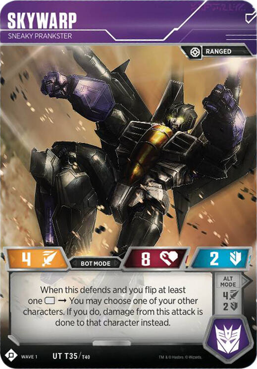 Transformers TCG: Wave 1 Singles 1/2