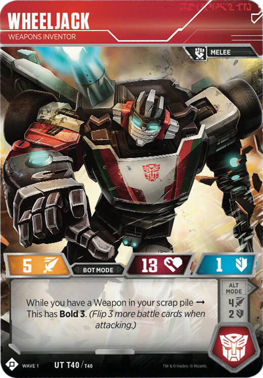 Transformers TCG: Wave 1 Singles 1/2