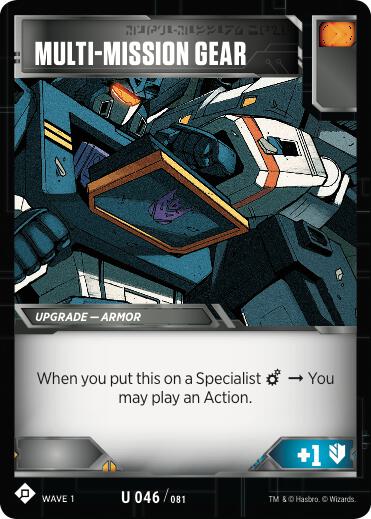 Transformers TCG: Wave 1 Singles 2/2