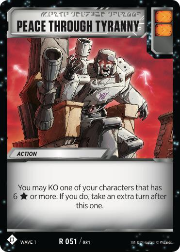 Transformers TCG: Wave 1 Singles 2/2