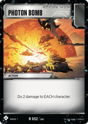 Transformers TCG: Wave 1 Singles 2/2