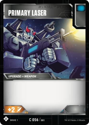 Transformers TCG: Wave 1 Singles 2/2