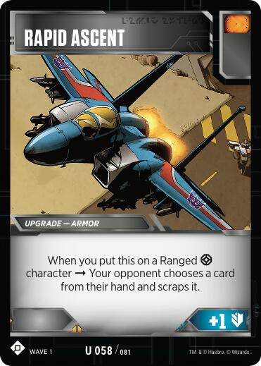 Transformers TCG: Wave 1 Singles 2/2