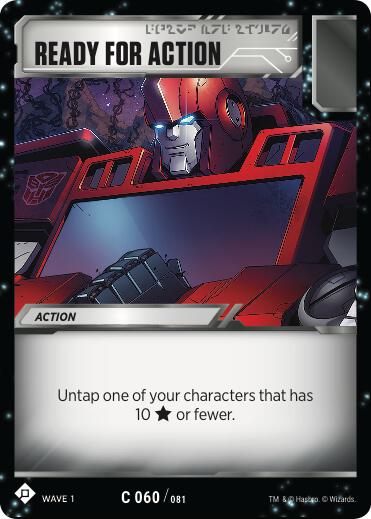 Transformers TCG: Wave 1 Singles 2/2