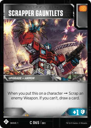 Transformers TCG: Wave 1 Singles 2/2