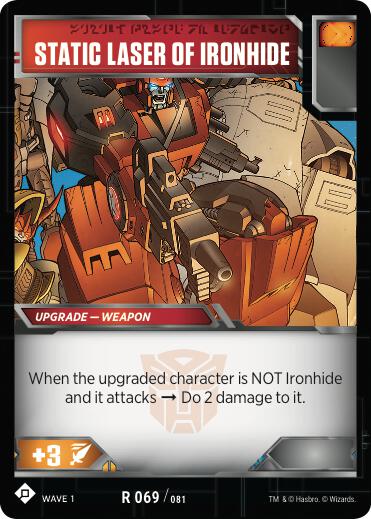 Transformers TCG: Wave 1 Singles 2/2