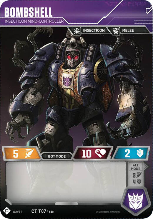 Transformers TCG: Wave 1 Singles 1/2