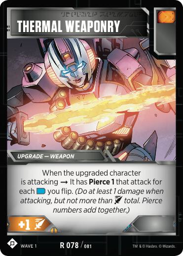 Transformers TCG: Wave 1 Singles 2/2