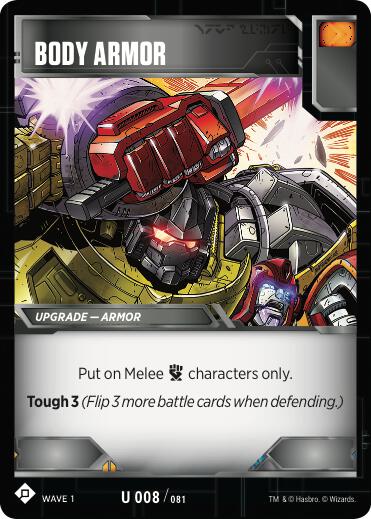 Transformers TCG: Wave 1 Singles 1/2