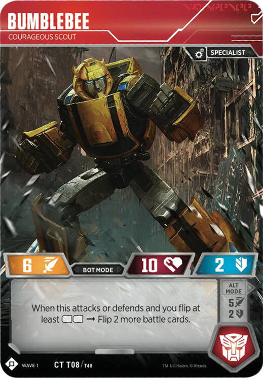 Transformers TCG: Wave 1 Singles 1/2