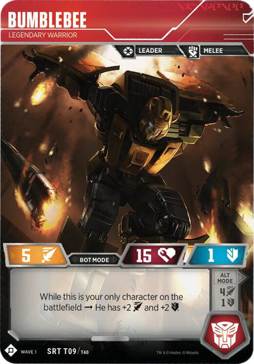 Transformers TCG: Wave 1 Singles 1/2