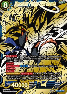 Miraculous Fighter SS3 Gogeta BT5-120 Secret Rare