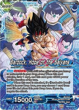 Bardock // Bardock, Hope of the Saiyans TB3-018 Uncommon