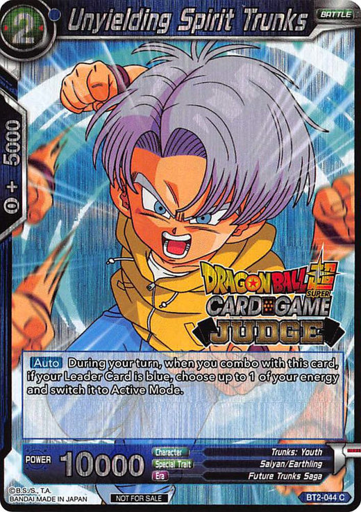 Unyielding Spirit Trunks BT2-044 Promo