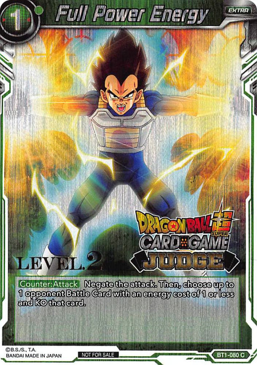 Full Power Energy (Level 2) BT1-080 Promo