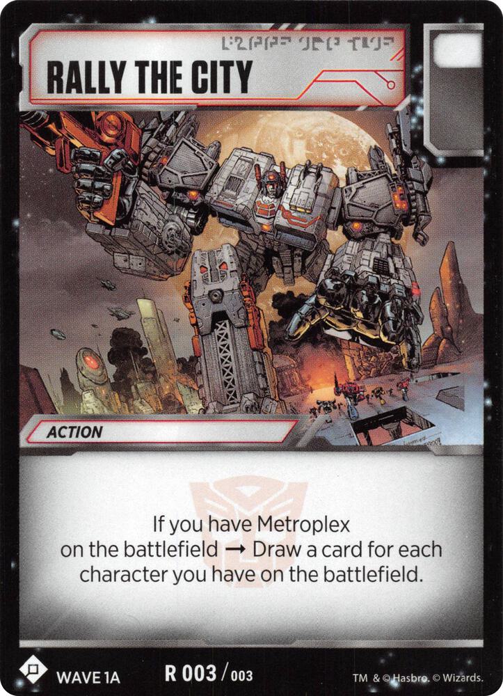 Transformers TCG: Wave 1 Singles 1/2