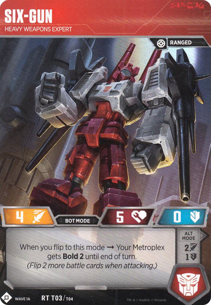 Transformers TCG: Wave 1 Singles 1/2