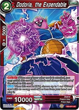 Dodoria, the Expendable TB3-011 Uncommon