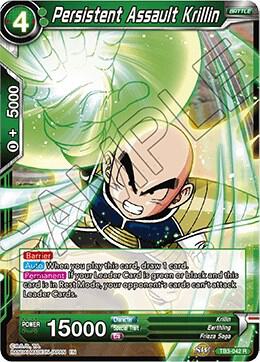 Persistent Assault Krillin TB3-042 Rare