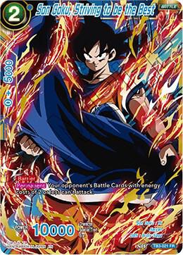 Son Goku, Striving to be the Best TB3-021 Feature Rare