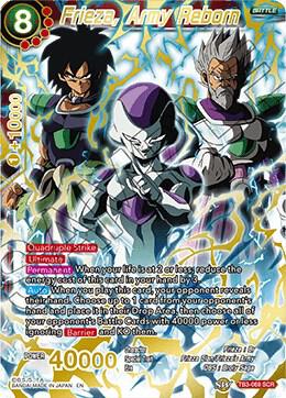 Frieza, Army Reborn TB3-069 Secret Rare